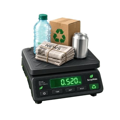 ScrapWala smart digital weighing scale for accurate scrap weighing